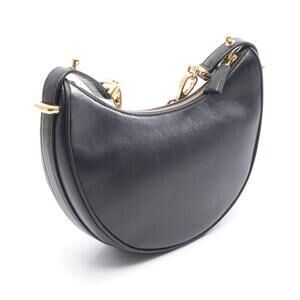 Prada SOFT CALF Arche Handbag Leather Black